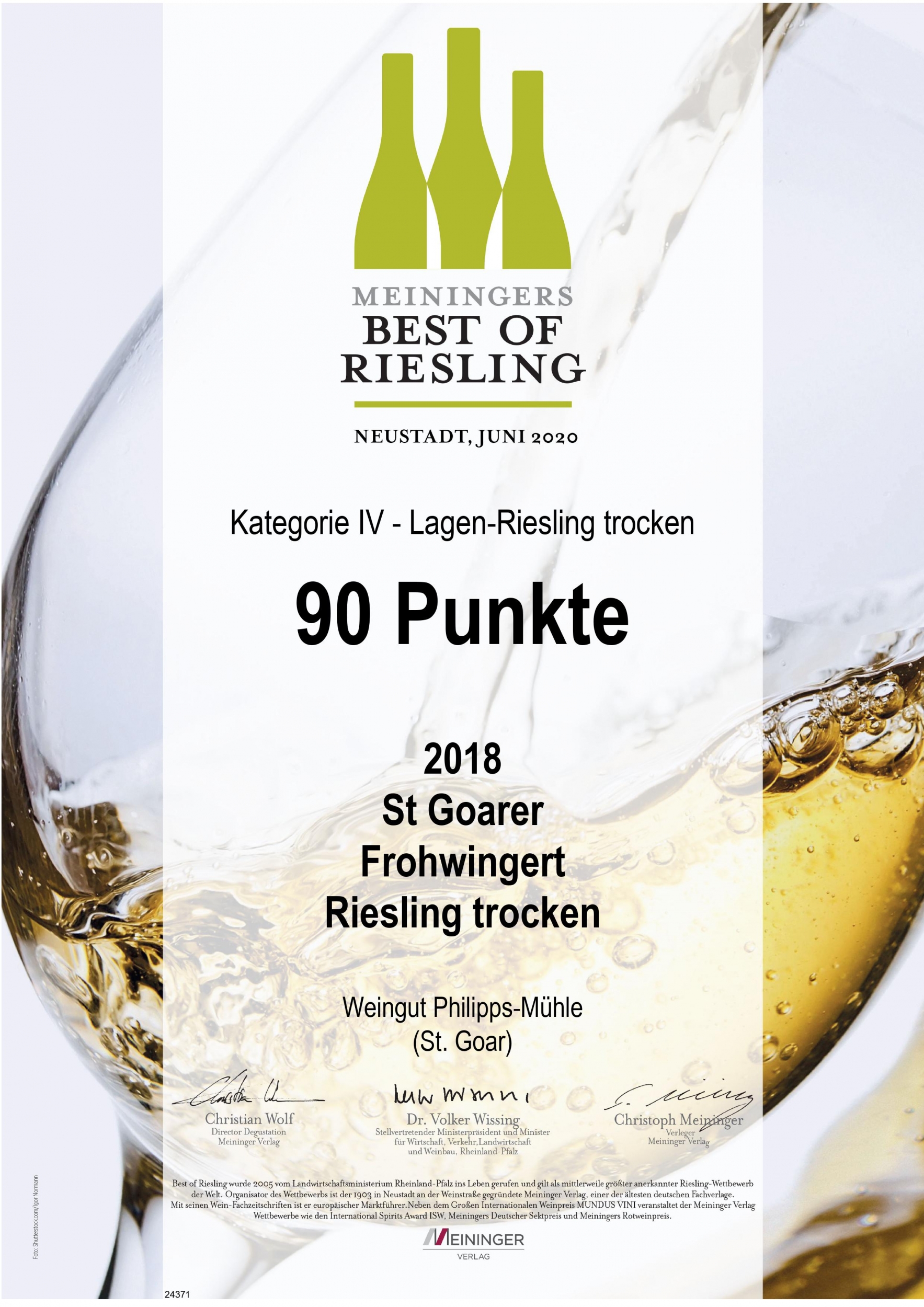 Best of Riesling Frohwingert